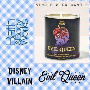 BBW Disney Villain Evil Queen Single Wick Candle